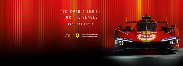 Lor x Ferrari Hero Banner